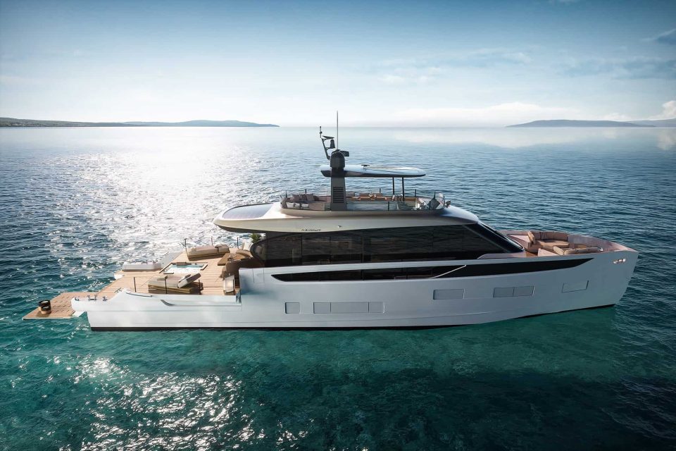 AZIMUT SEADECK 9: AN OPEN ARCHITECTURE FOR LIFE AT SEA