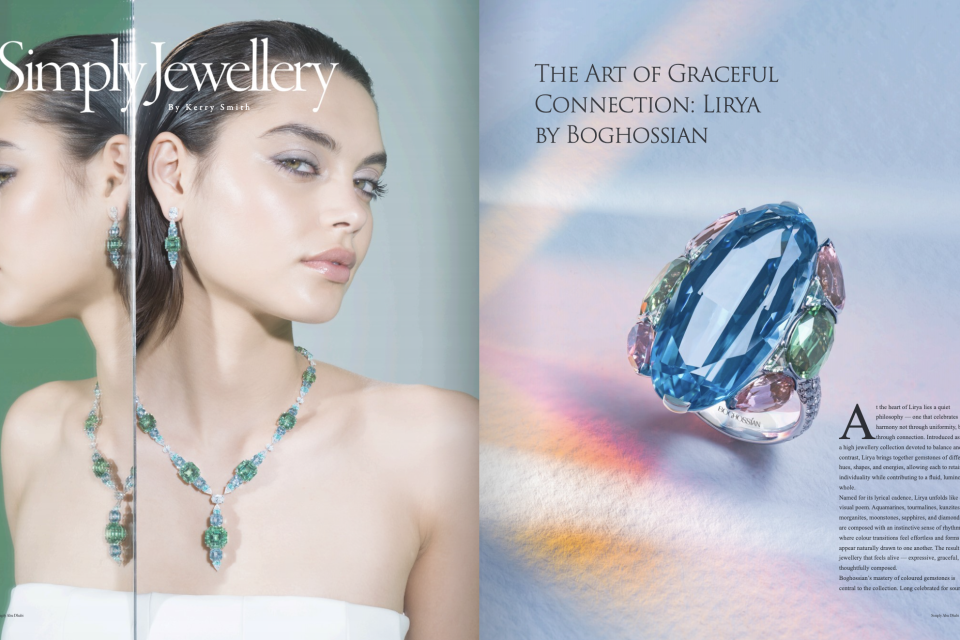THE ART OF GRACEFUL CONNECTION: LIRYA BY BOGHOSSIAN
