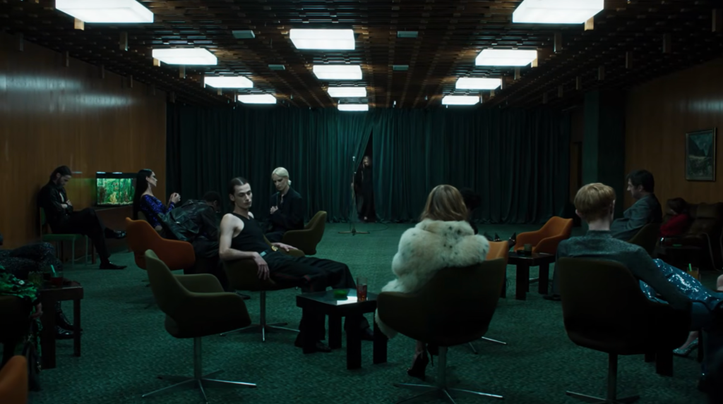Wide scene from Gucci Primavera campaign film And We Shall Dance Again