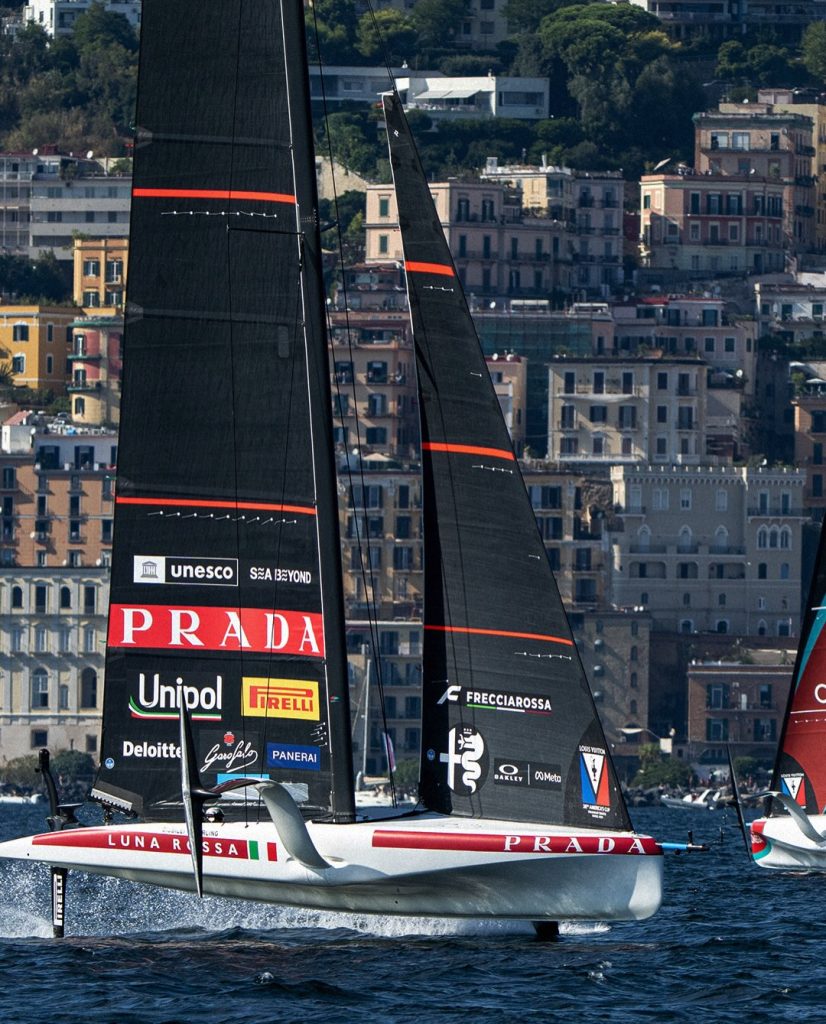 Panerai marks Luna Rossa’s preliminary regatta victory in Naples
