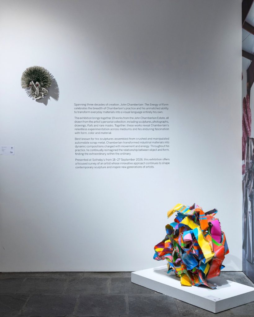 John Chamberlain’s Estate Collection Arrives at Sotheby’s: A Survey of Three Decades in Sculptural Innovation