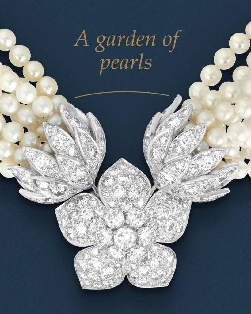 Van Cleef & Arpels Unveils Heritage Collection: Pearl and Diamond Creations Rooted in Archive Inspiration