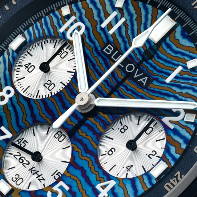 BULOVA LUNAR PILOT TIMASCUS BRINGS CONTEMPORARY ART TO A SPACEFARING CLASSIC