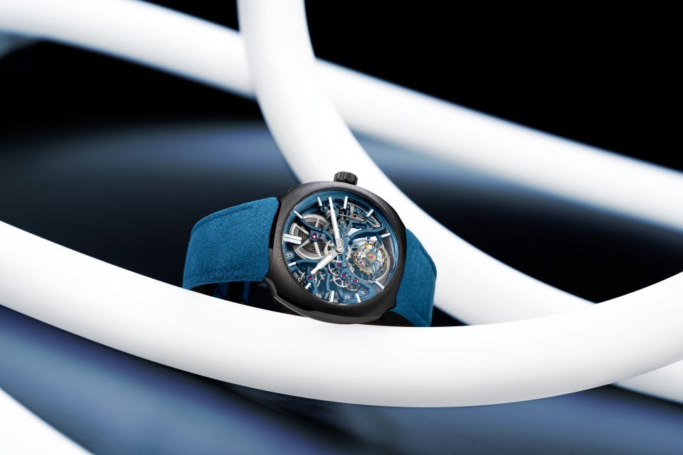 H. MOSER & CIE. UNVEILS THE STREAMLINER TOURBILLON SKELETON CERAMIC ALPINE LIMITED EDITION
