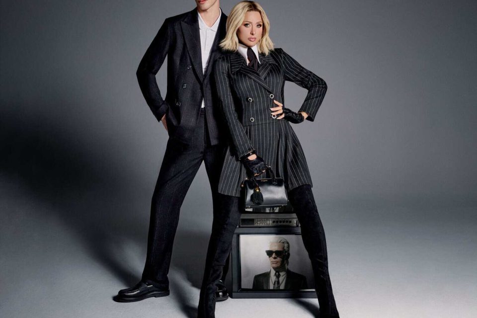 NOT KARL, BUT UNMISTAKABLY KARL WITH PARIS HILTON 🖤