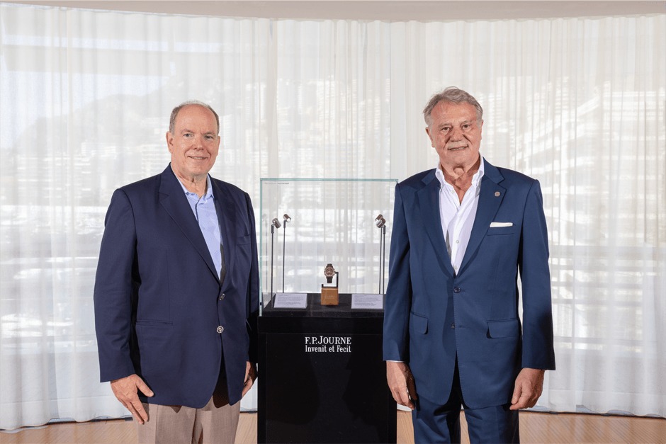 F.P.JOURNE CREATES A UNIQUE CHRONOGRAPH FOR THE PRINCE ALBERT II OF MONACO FOUNDATION