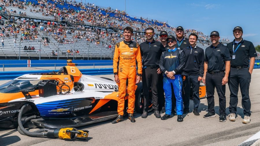 ARROW MCLAREN’S MILWAUKEE DOUBLE-HEADER PUT TWO LIVERIES ON ONE CHEVROLET