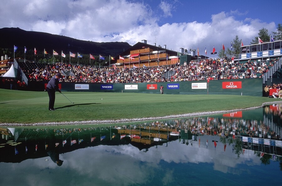 OMEGA AND THE ART OF GOLF IN THE SWISS MOUNTAINS