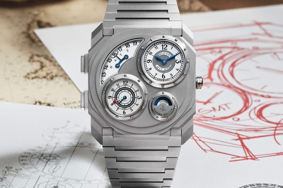 BVLGARI AT GENEVA WATCH DAYS 2026: THE OCTO FINISSIMO DUAL TIME X VIANNEY HALTER