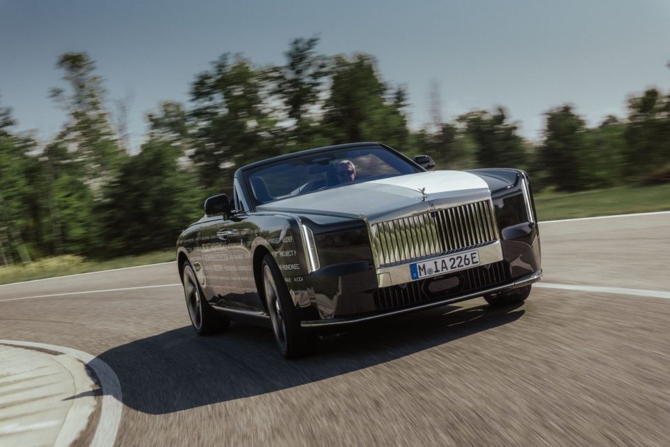 Rolls-Royce Project Nightingale prototype undergoing dynamic road testing