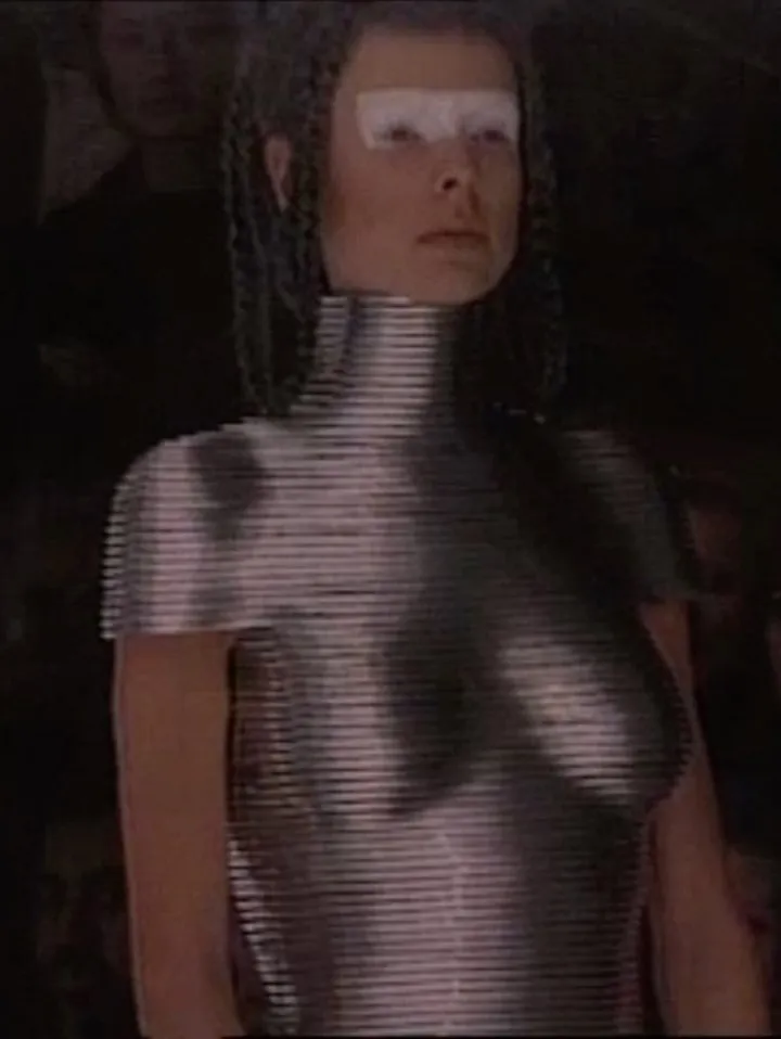 Armour piece from Joan collection Autumn Winter 1998 showcasing architectural construction