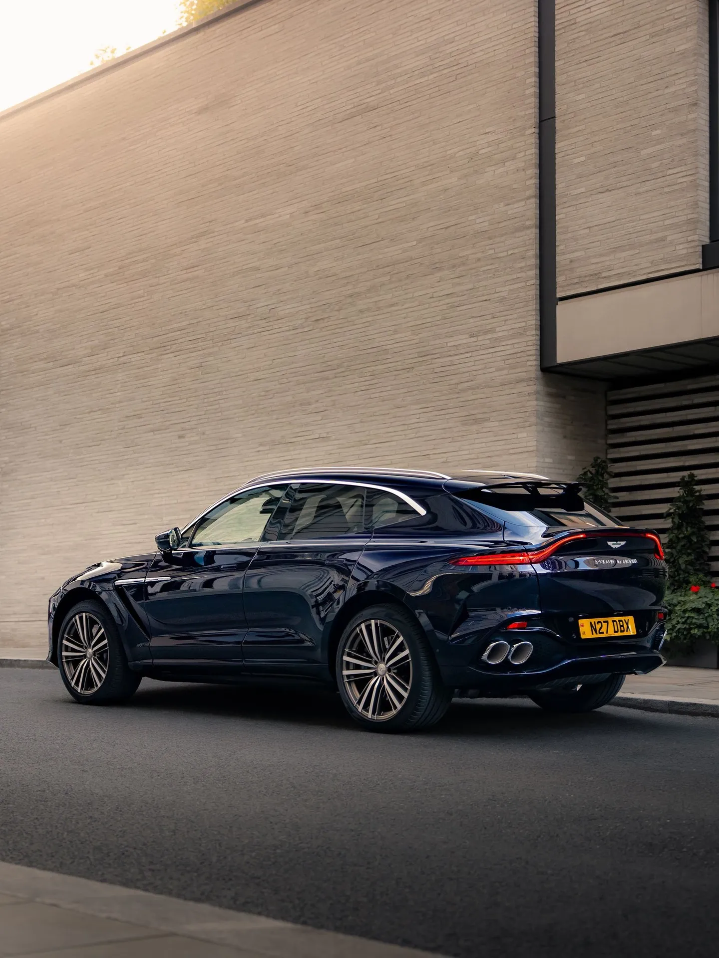 The DBX GT displayed within the context of Aston Martin's retail excellence