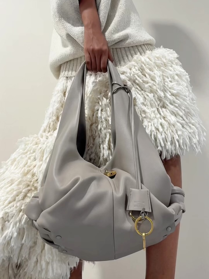 Final look from Balenciaga Summer 27 collection Les Coraux de la Liberté