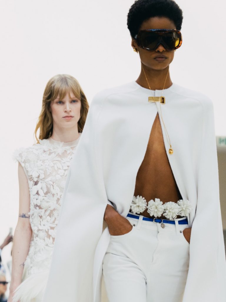 Balenciaga Summer 27 design showcasing warm palette and elegant proportions