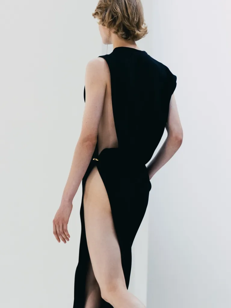 Full view of Balenciaga Summer 27 Les Coraux de la Liberté collection presentation