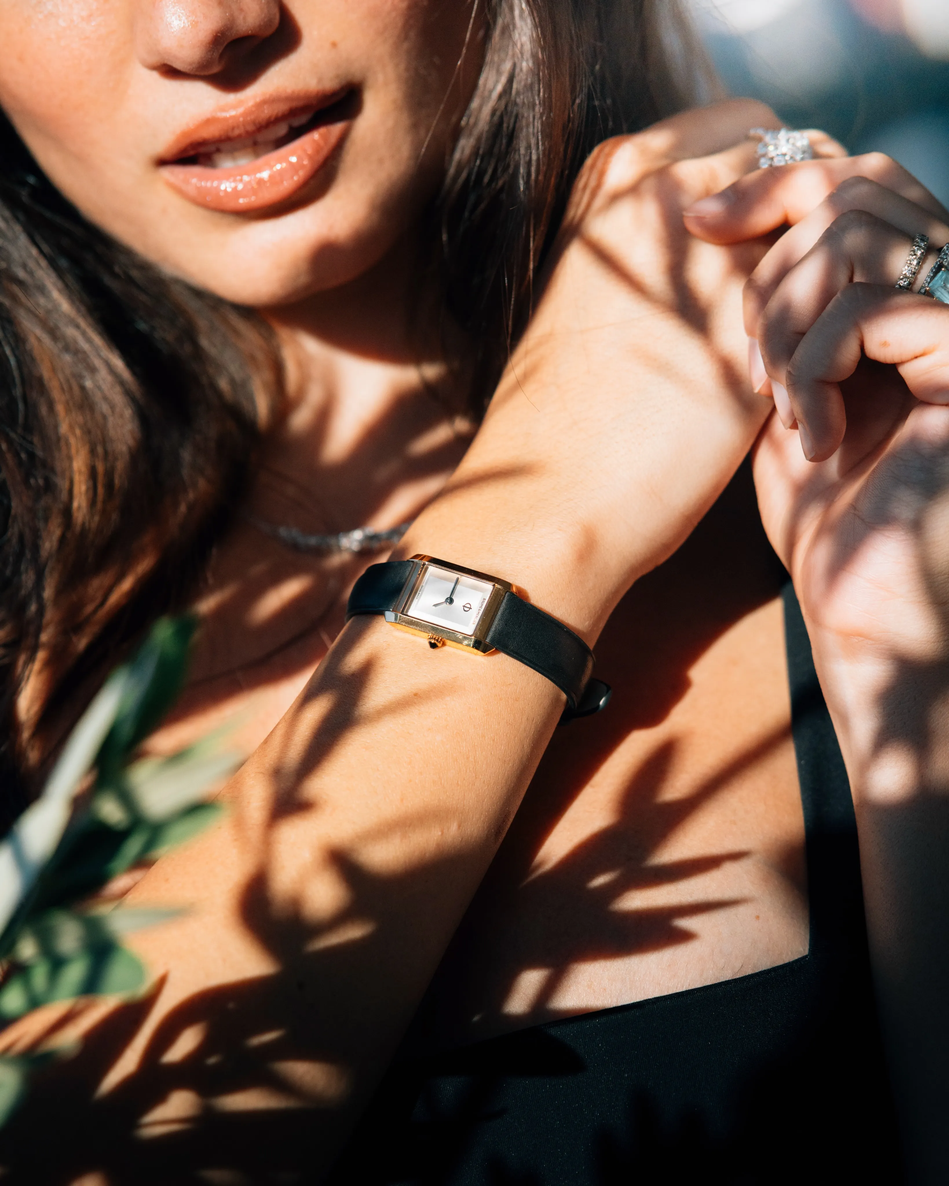 Baume & Mercier timepiece displayed at the Giro d'Italia Storico cycling event