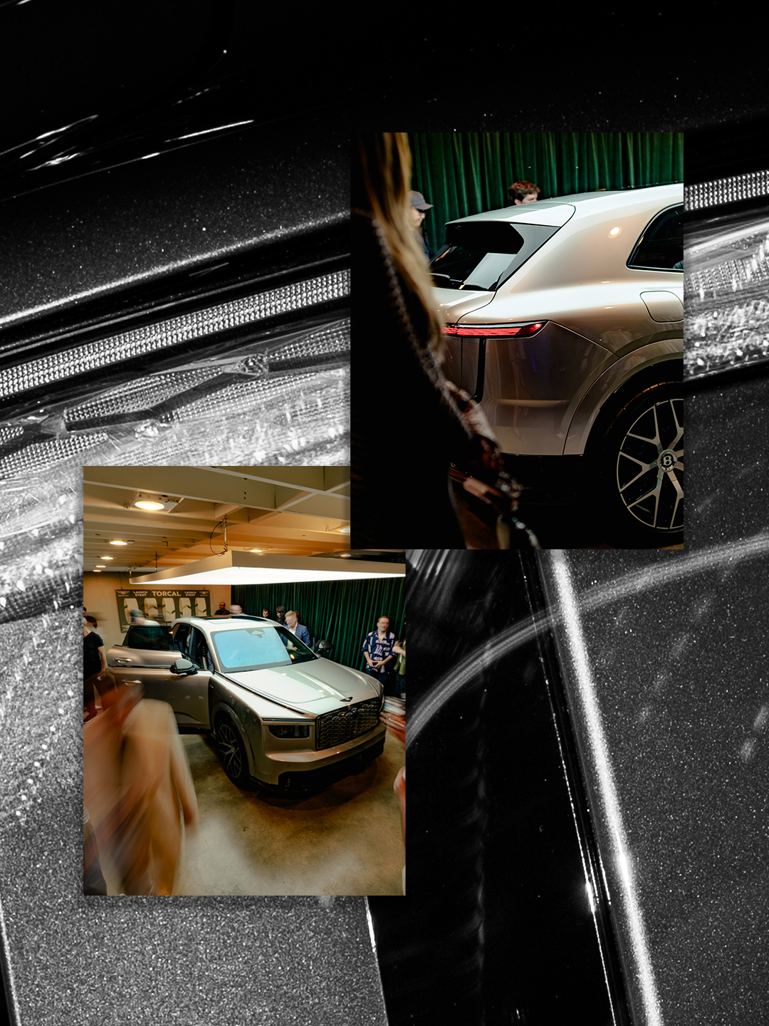 The all-new Bentley Torcal positioned at Race Service Los Angeles venue