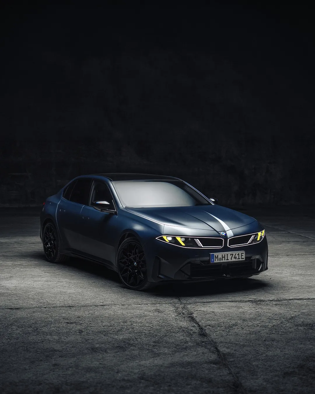 BMW i3 M60 xDrive side profile showcasing intentional design lines and refined proportions