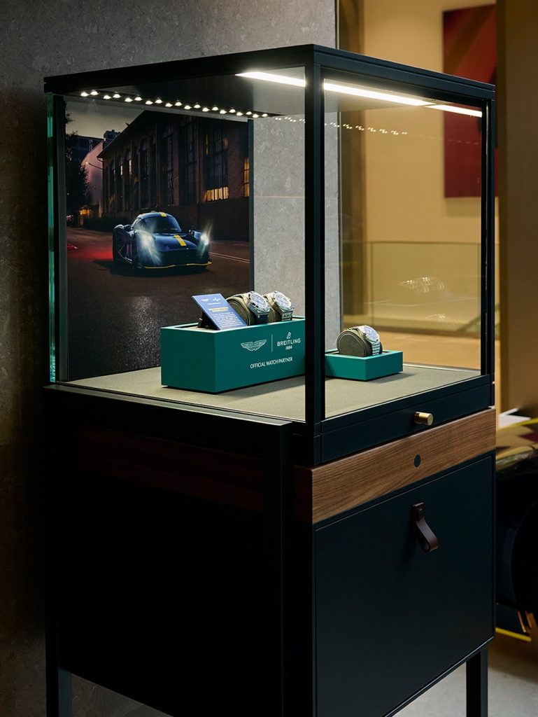 The prestigious Berkeley Square location of Aston Martin's new flagship establishment