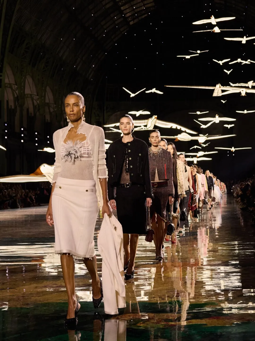 Structured tailoring meets fluid elegance in Spring Summer 2027 collection