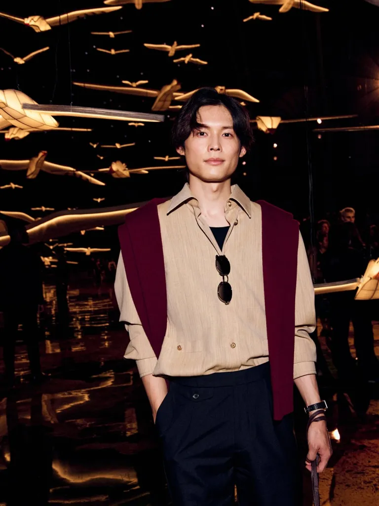 Guest wearing Chanel at the Spring Summer 2027 show