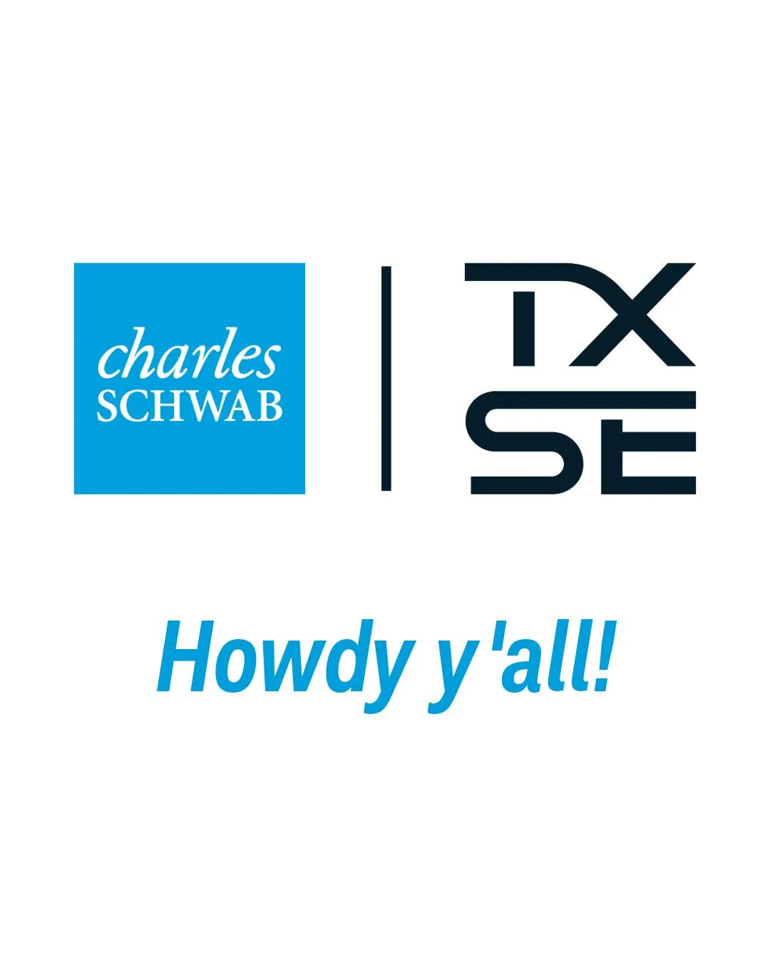 Charles Schwab financial services institution announcing secondary listing on Texas Stock Exchange