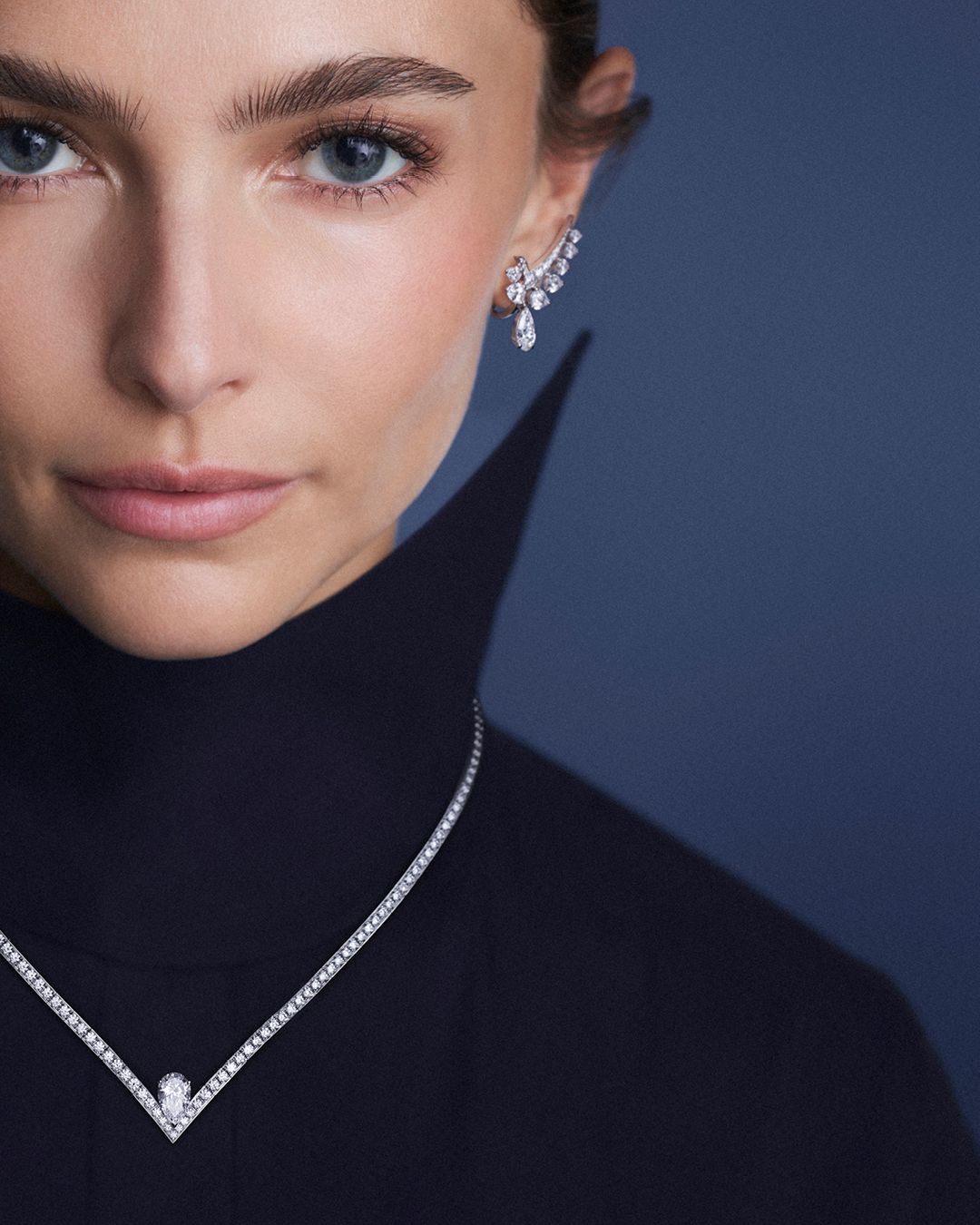 Chaumet jewellery collection inspired by Empress Joséphine, featuring refined precious metal and stone designs embodying sovereign elegance and imperial heritage