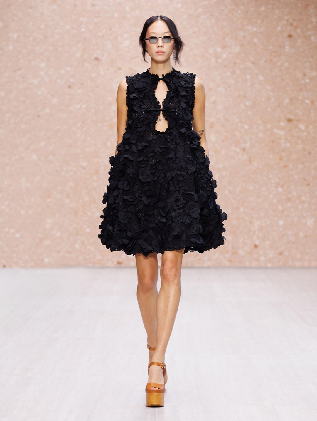 Final silhouette showcasing Chemena Kamali's mastery of elevated elegance