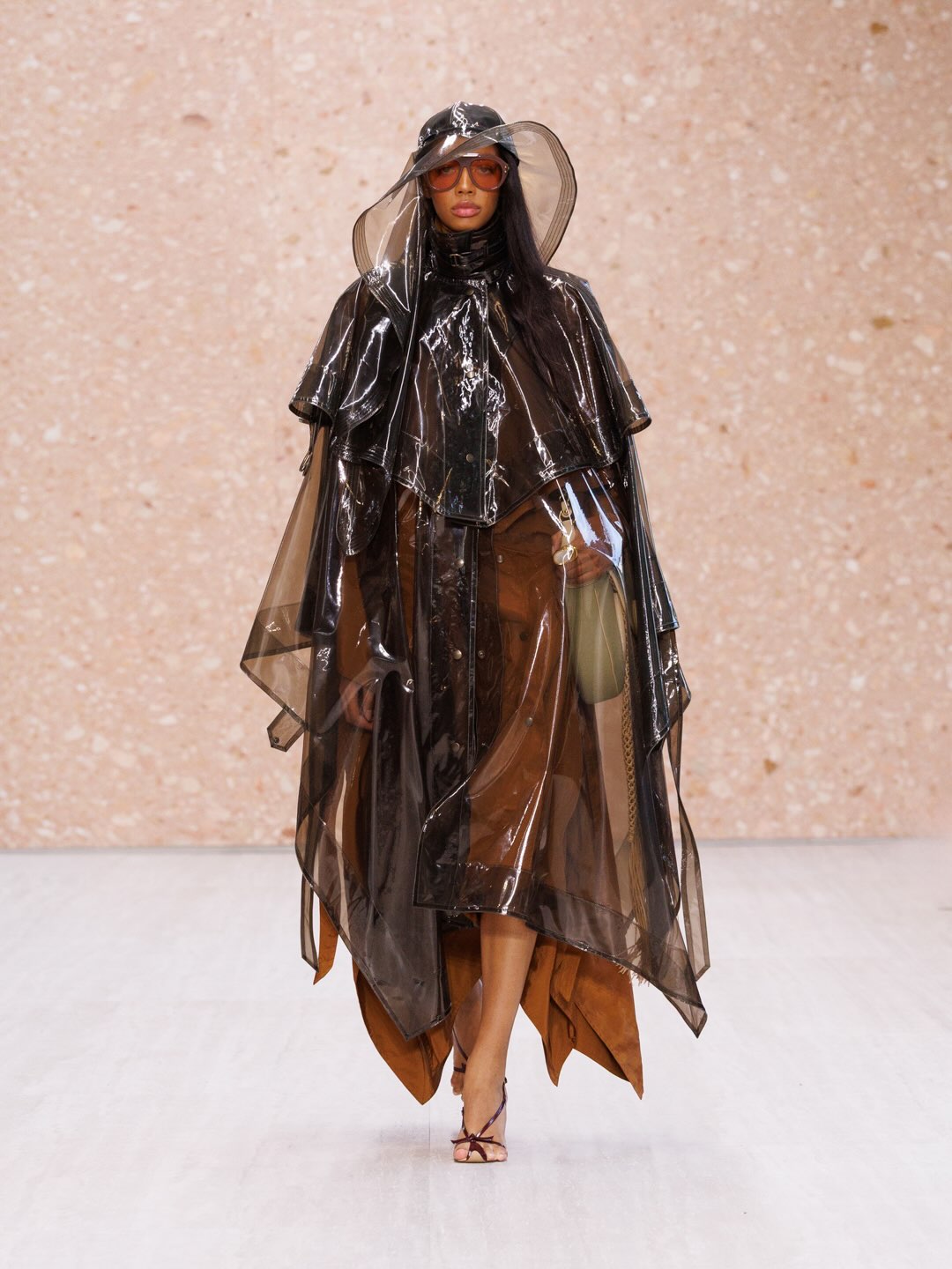 Flowing skirt with elegant movement and drape