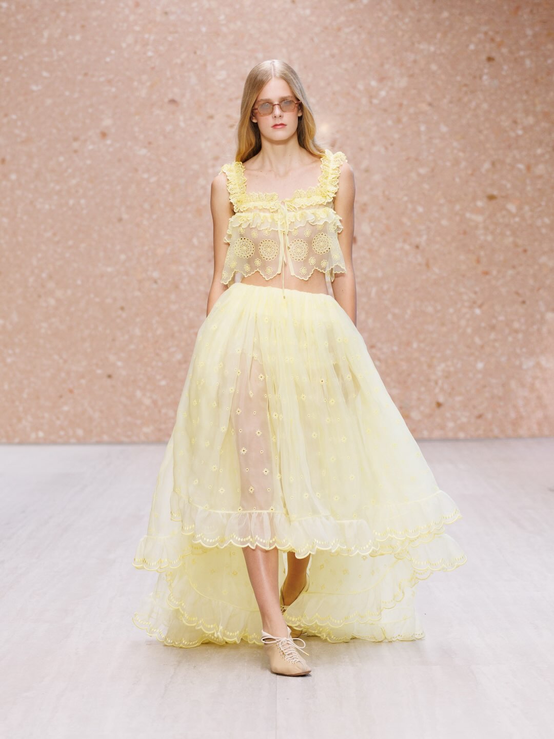 Soft neutral palette creating cohesive collection narrative