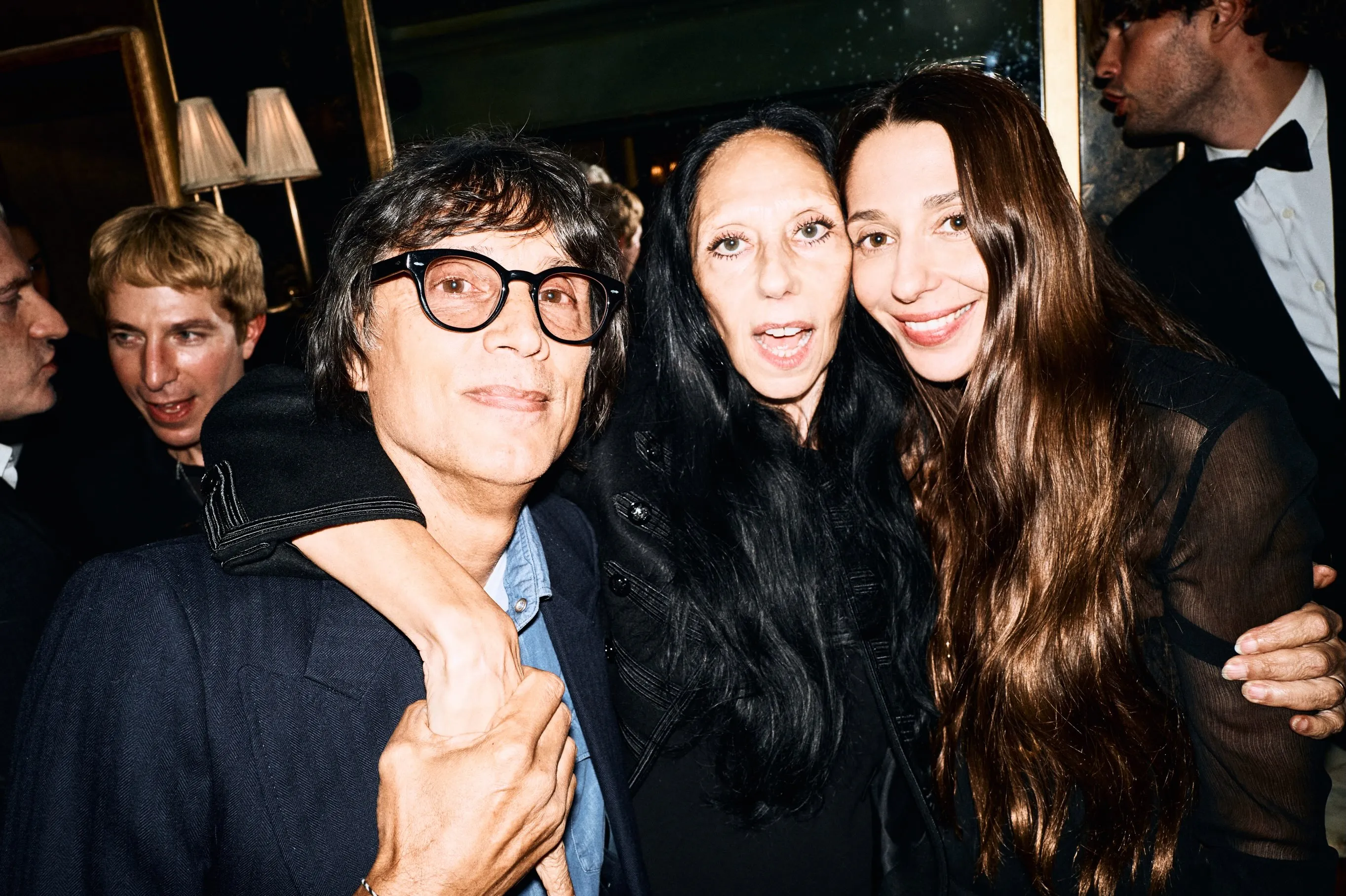 Fashion luminary demonstrating the brand's modern sensibility