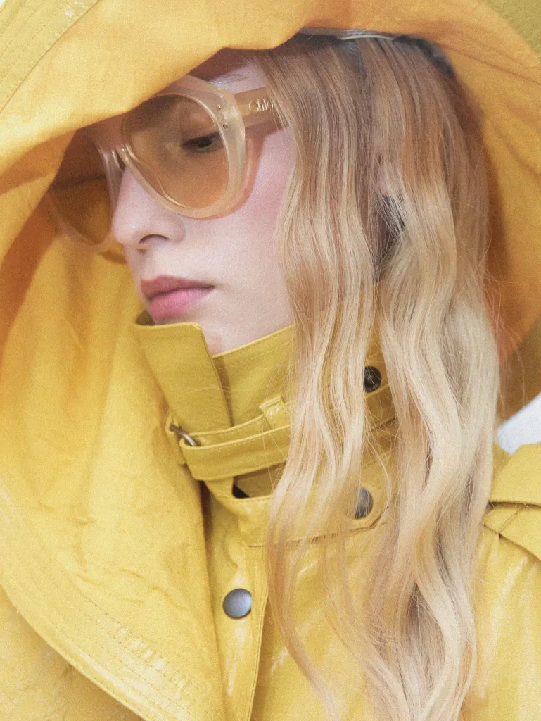 Hair and makeup preparation for Chloé Summer 2027 presentation