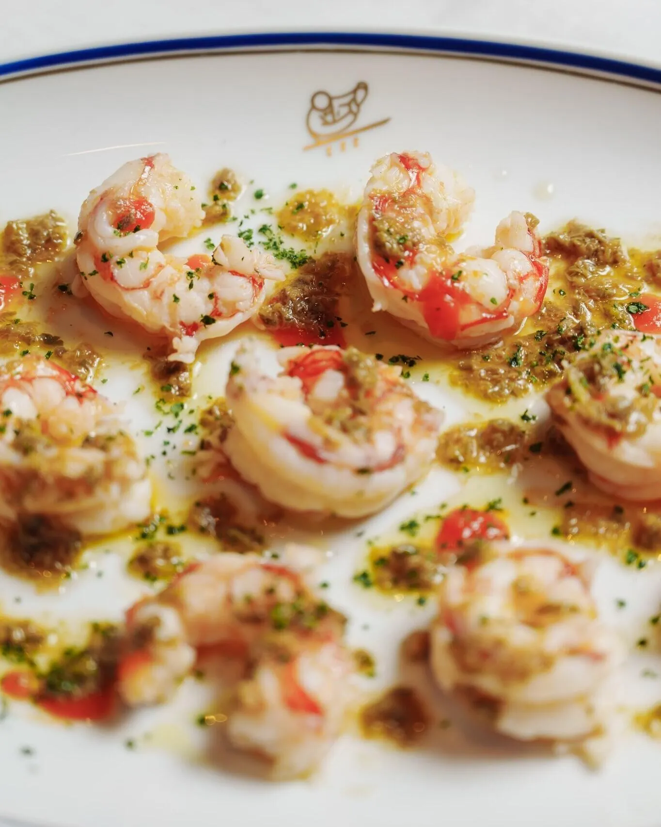 A beautifully plated Mediterranean dish at Cipriani Monte Carlo showcasing fresh, delicate ingredients in harmonious composition
