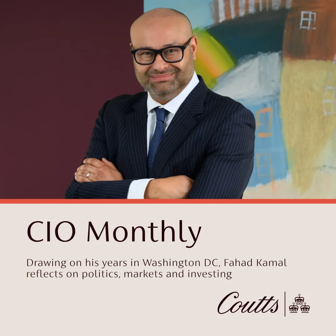 Fahad Kamal, Chief Investment Officer at Coutts Bank, discussing financial markets and election year economics