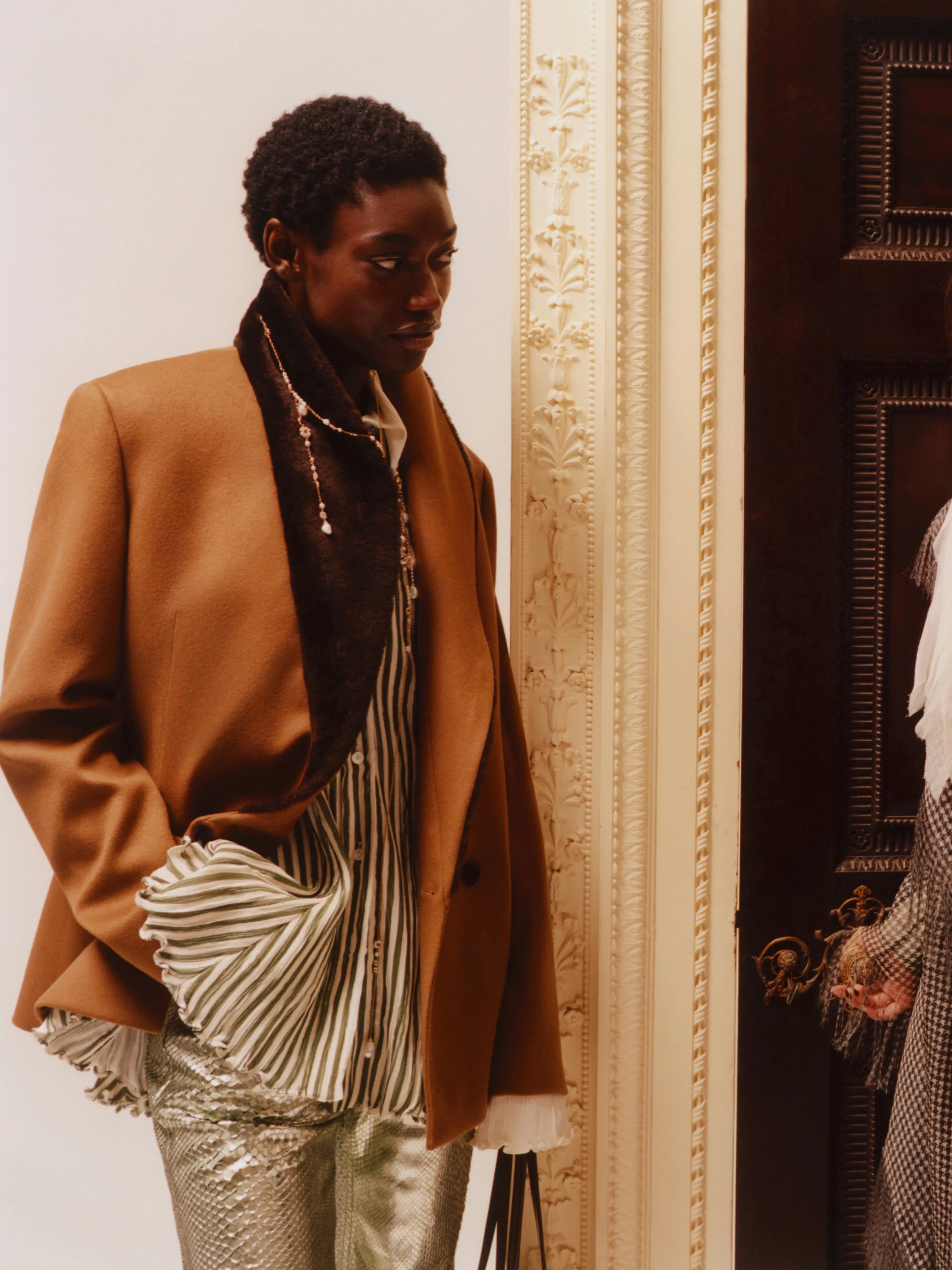 Full length look from Jonathan Anderson's Dior Summer 2027 women's show
