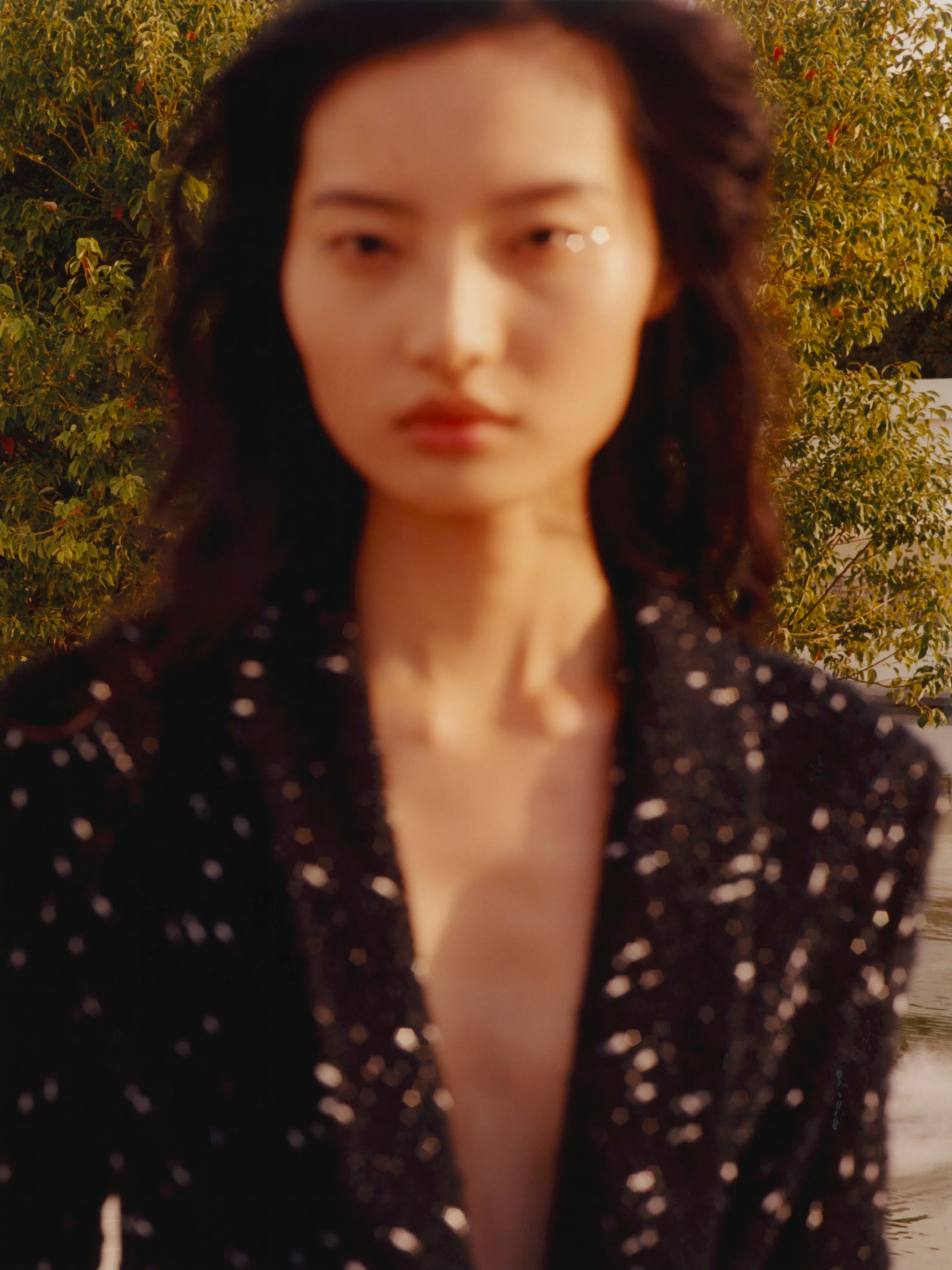 Close-up detail of intricate draping on a Dior Summer 2027 garment