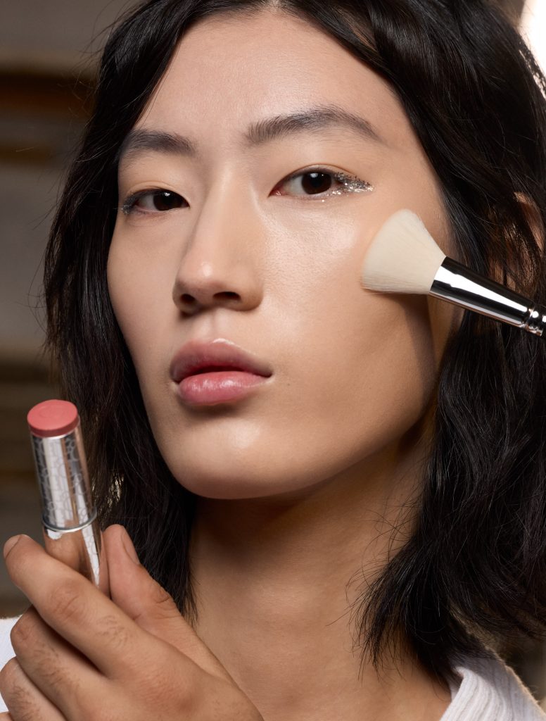 Fresh, radiant skin with light-reflecting finish at Dior Summer 2027 presentation