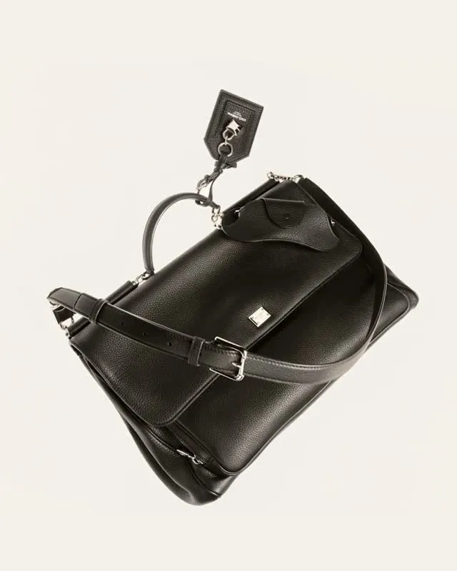 The My Sicily Bag in profile, displaying its distinctive silhouette and sophisticated proportions characteristic of Dolce & Gabbana design