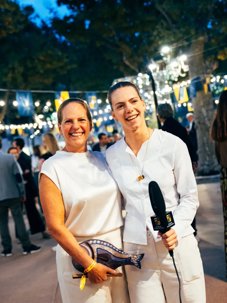 Family and associates assembled for the 150-year Gitana anniversary celebration