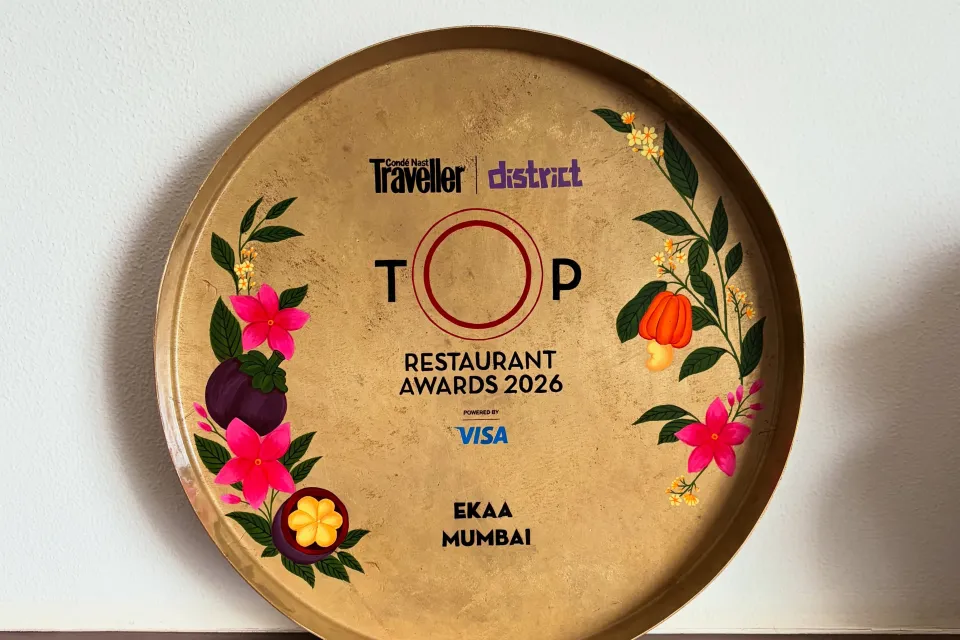 Ekaa Mumbai restaurant interior and plated cuisine showcasing ingredient-led fine dining