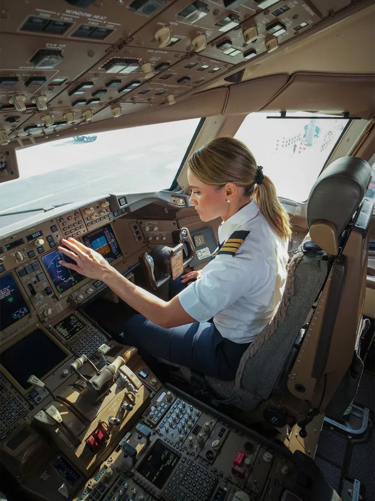 Modern airport infrastructure showcasing UAE's aviation infrastructure development