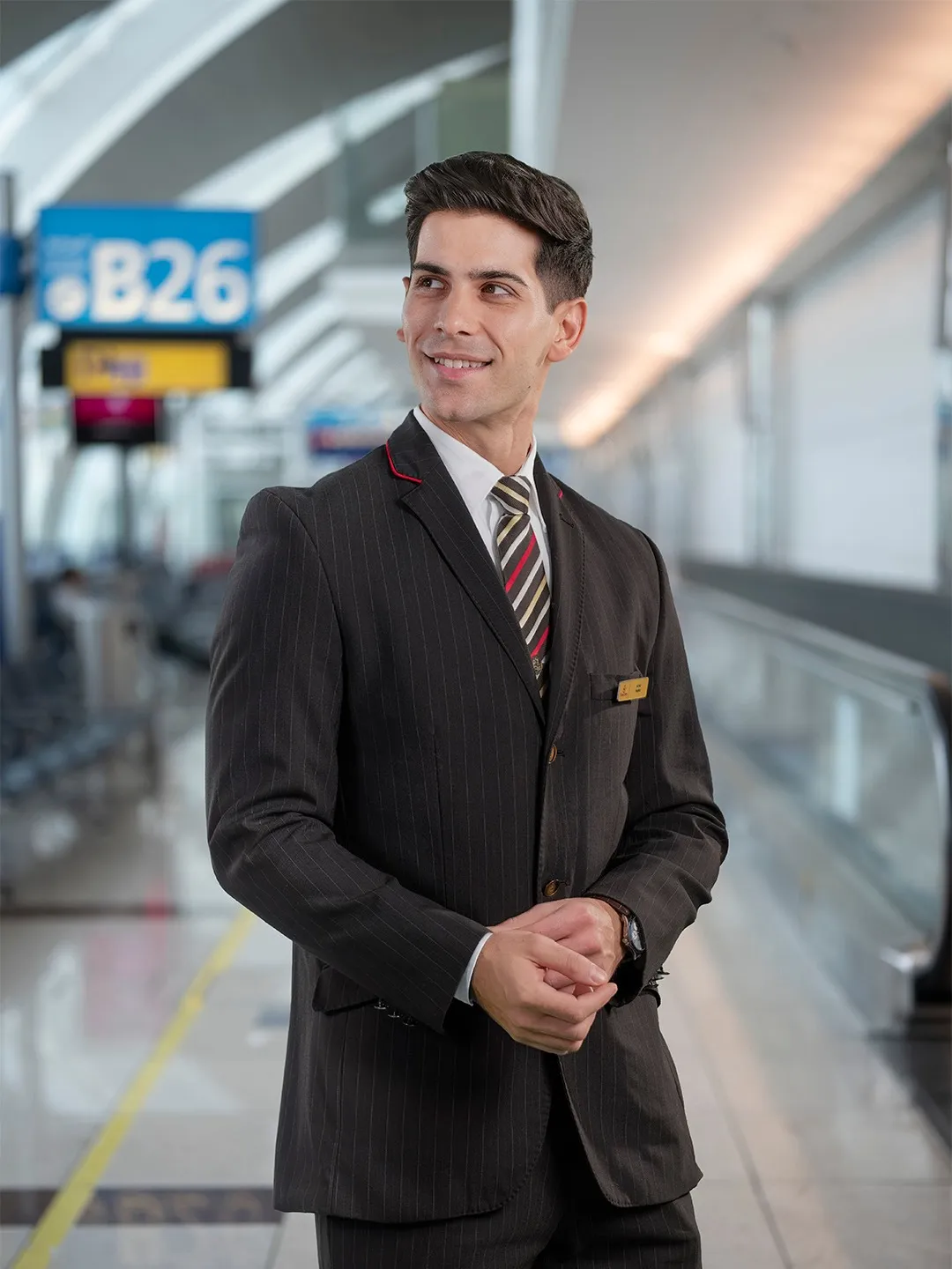Diverse aviation professionals representing the workforce behind global flight operations