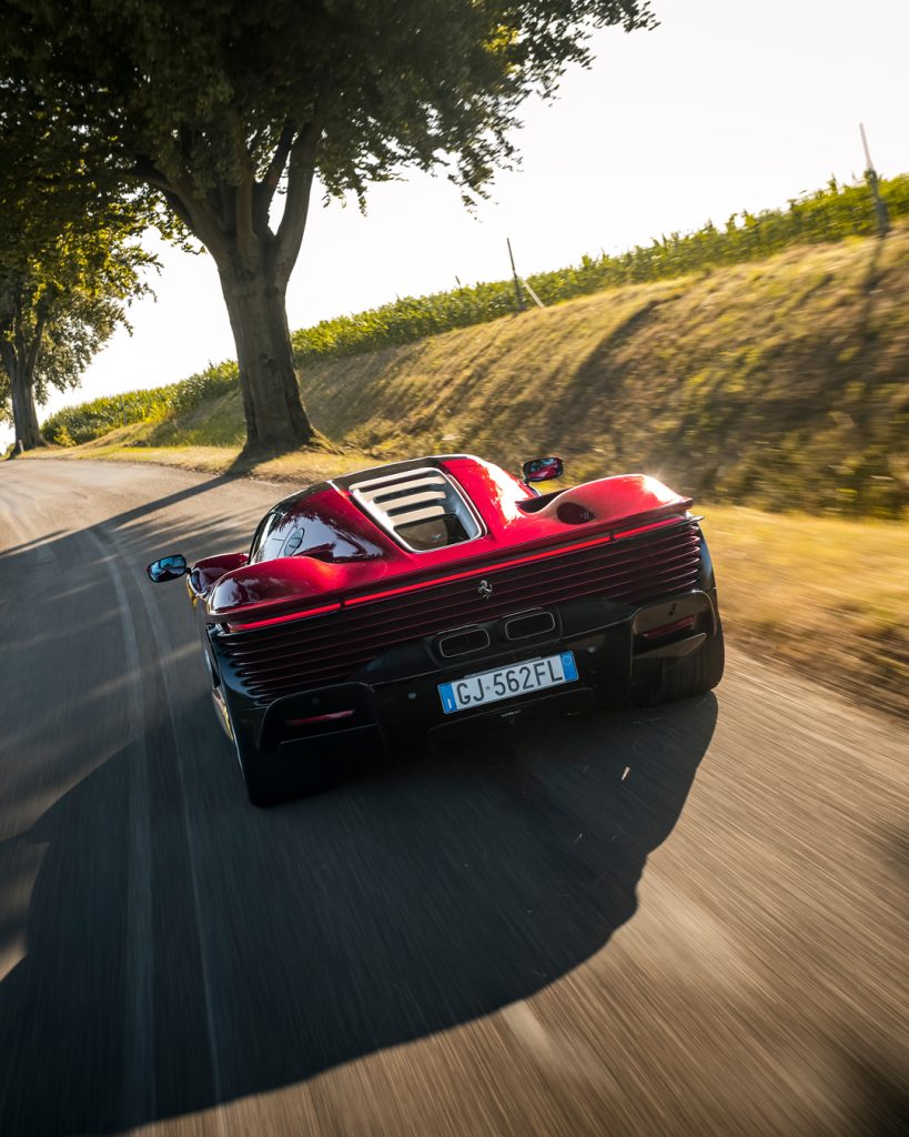 The Daytona SP3 in elegant stillness, highlighting its contemporary design language and racing heritage