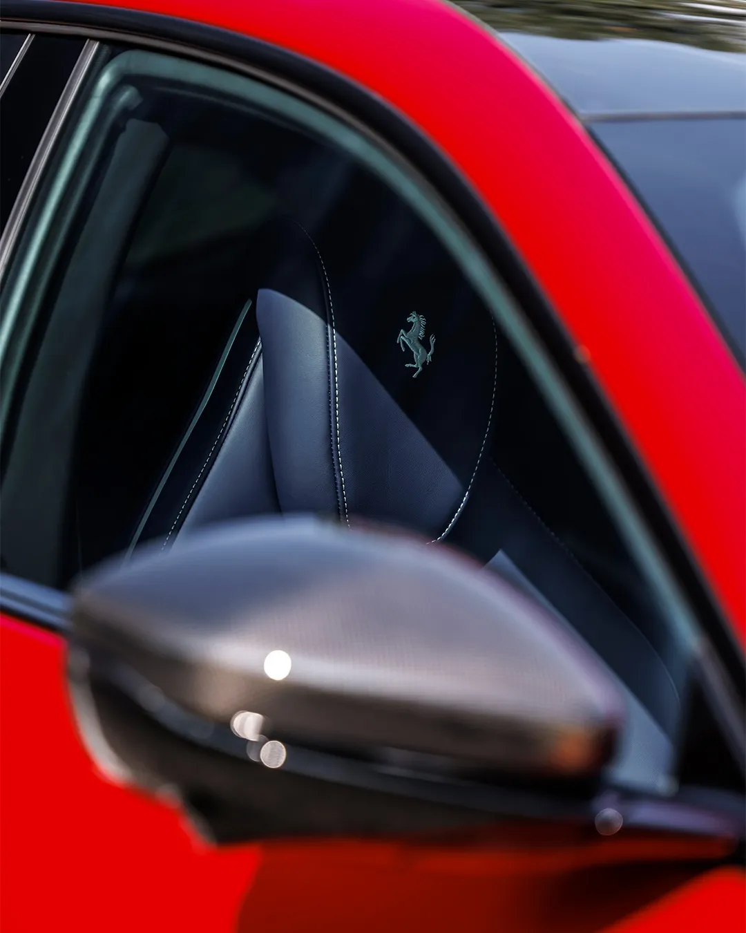 Interior cabin view displaying luxury appointment and driver-focused technology