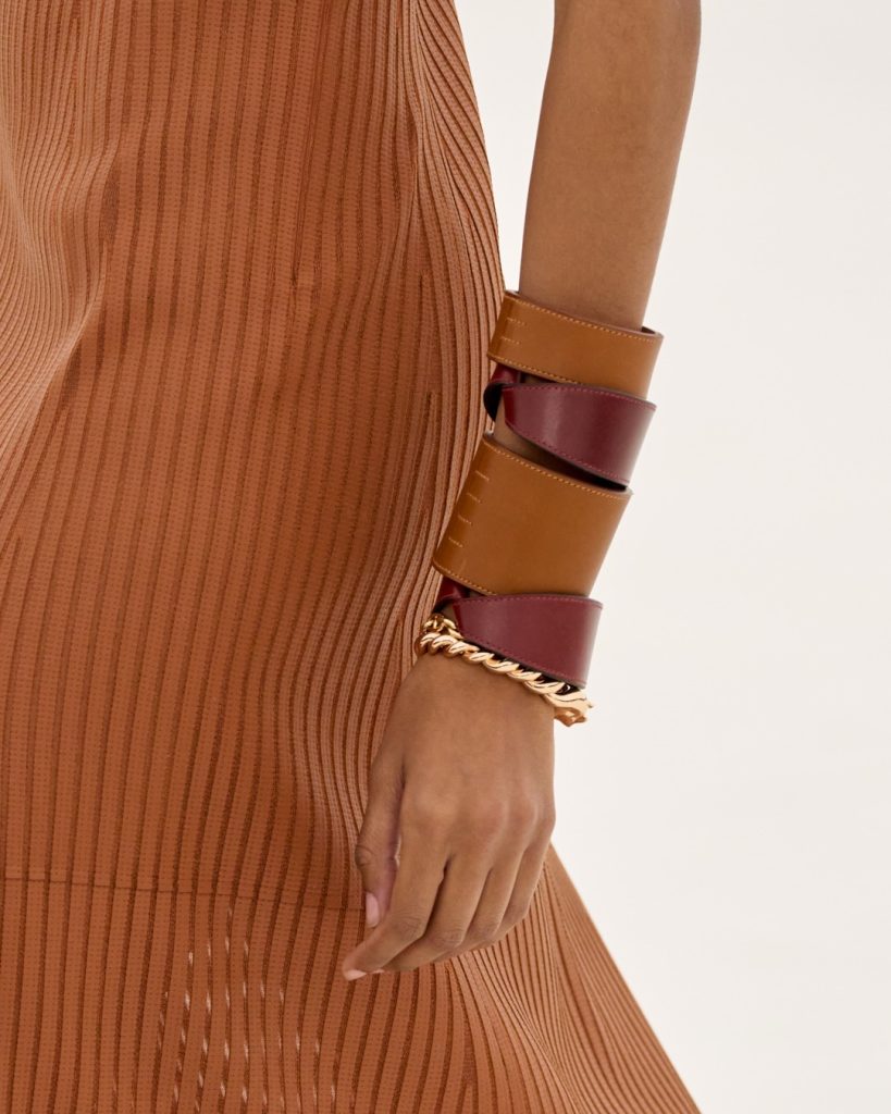 Detail of fabric texture highlighting the quality weave and construction