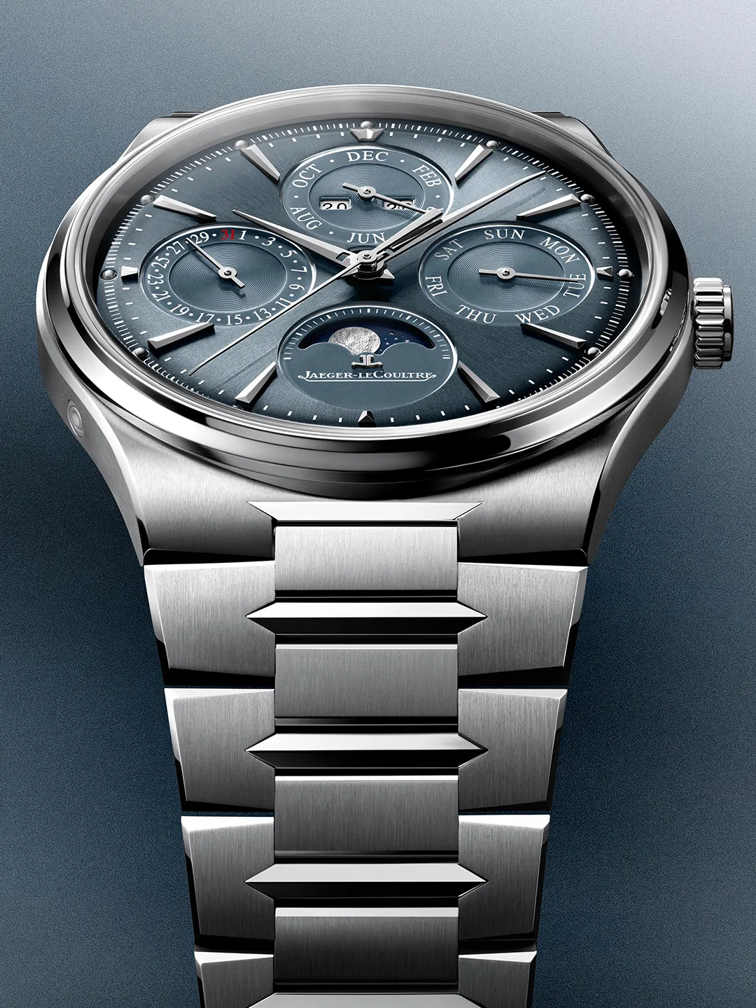 Wang Shun, Olympic swimmer, wearing the Jaeger-LeCoultre Master Control Chronometre Perpetual Calendar