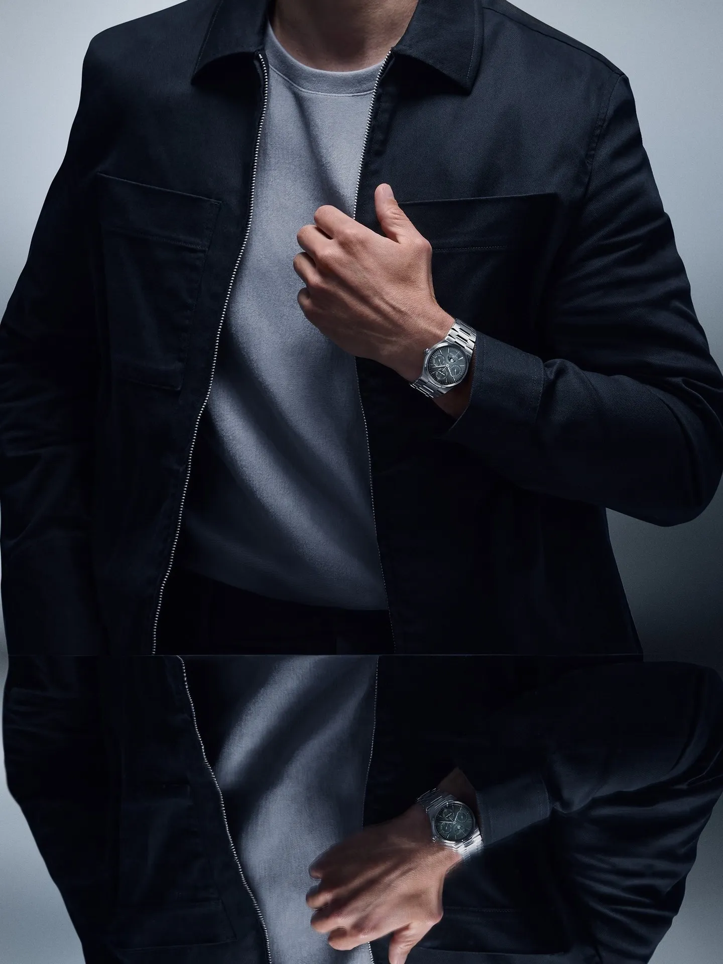 Master Control Chronometre collection displaying three distinct models in chronometric precision