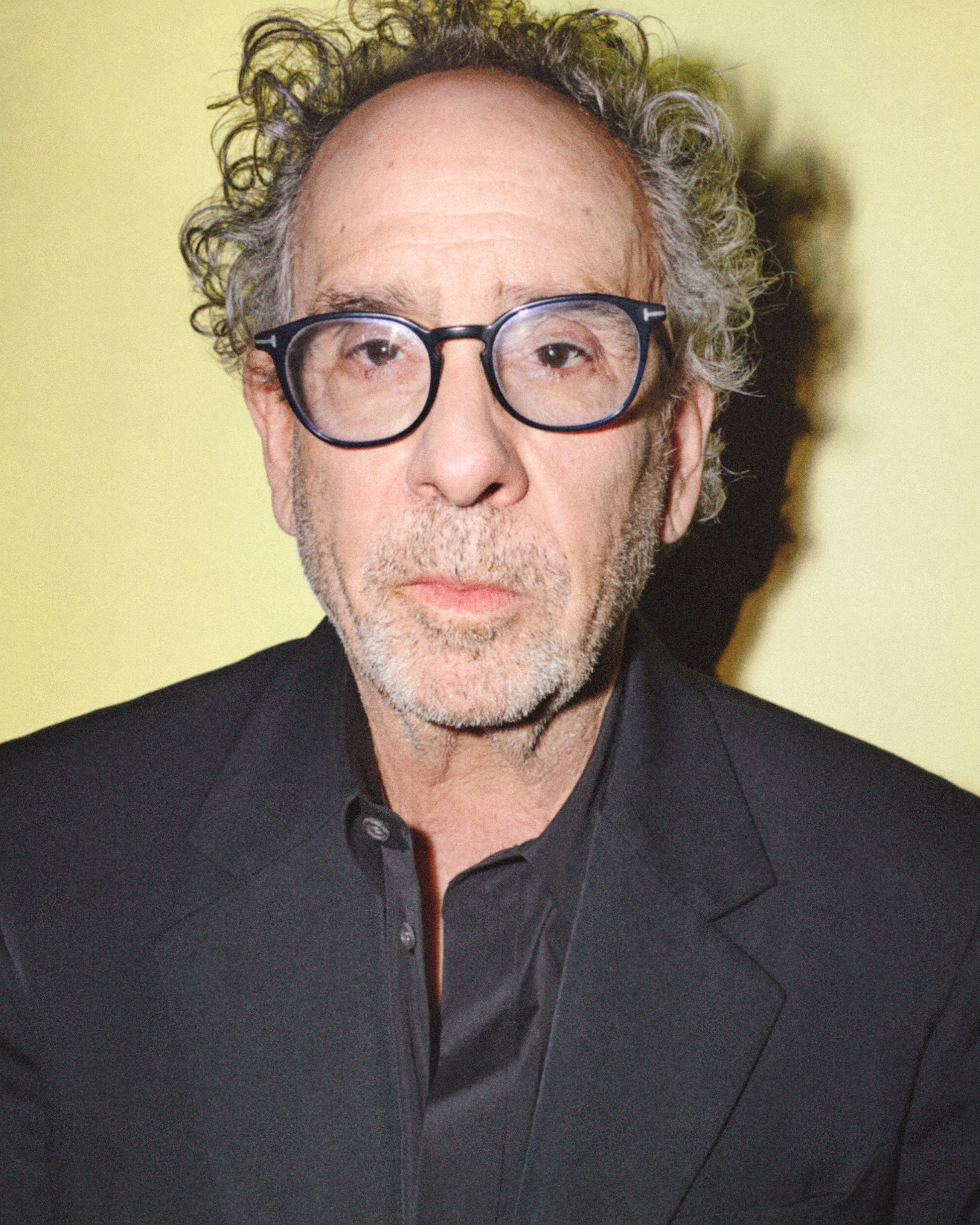 Tim Burton at the Loewe Spring Summer 2027 show