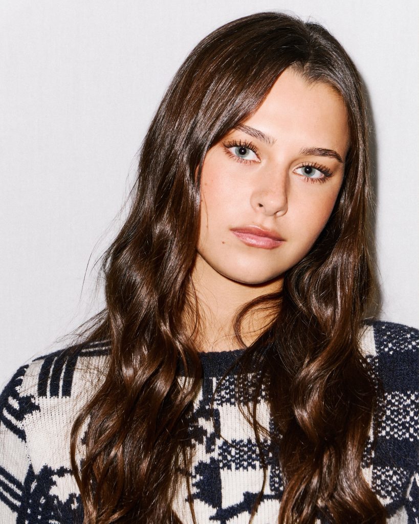 Beau Gadsdon at the Loewe Spring Summer 2027 show