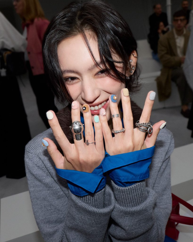 Tan Suan at the Loewe Spring Summer 2027 presentation